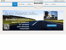 Tablet Screenshot of bolvette.com